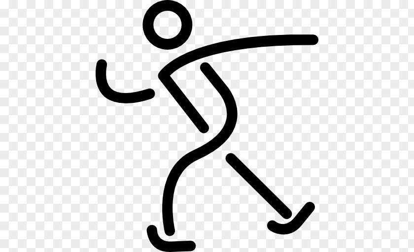 Stick Figure Walking Sport PNG