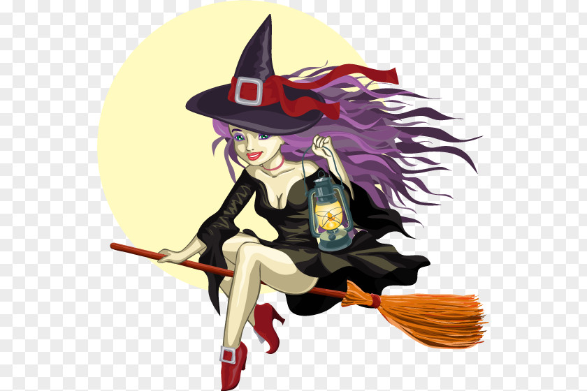 Witch Broom Vector Wicked Of The West Witchcraft Cartoon Clip Art PNG