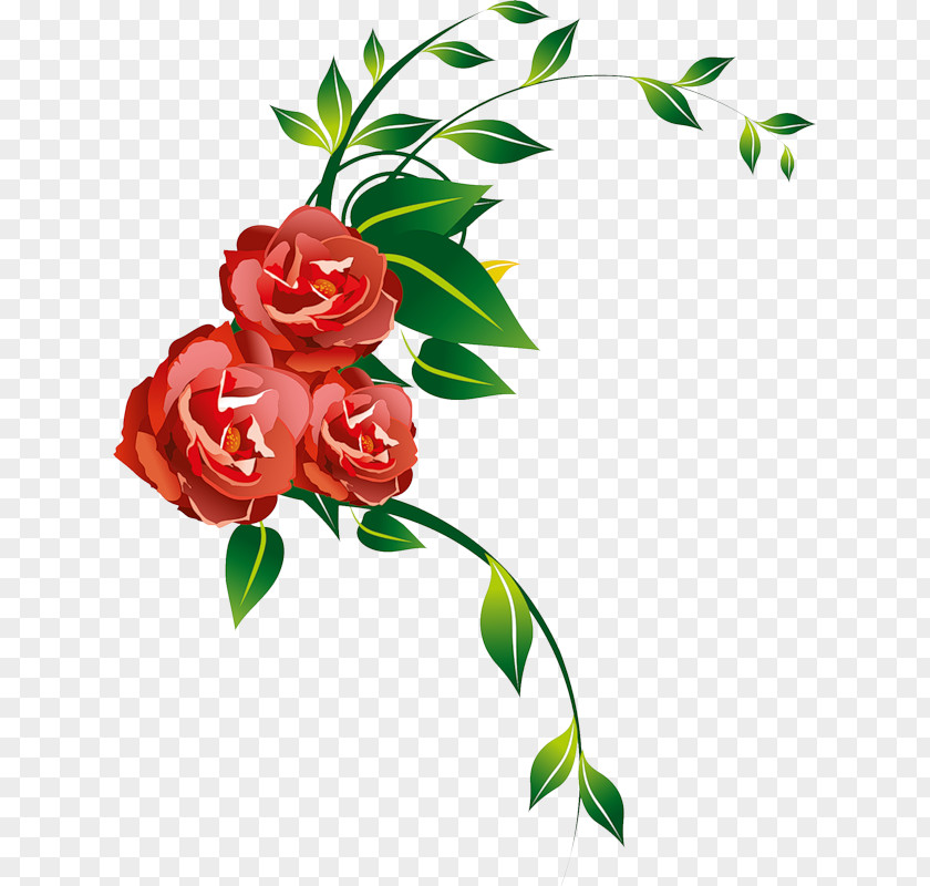 Flower Garden Roses Floral Design Clip Art PNG