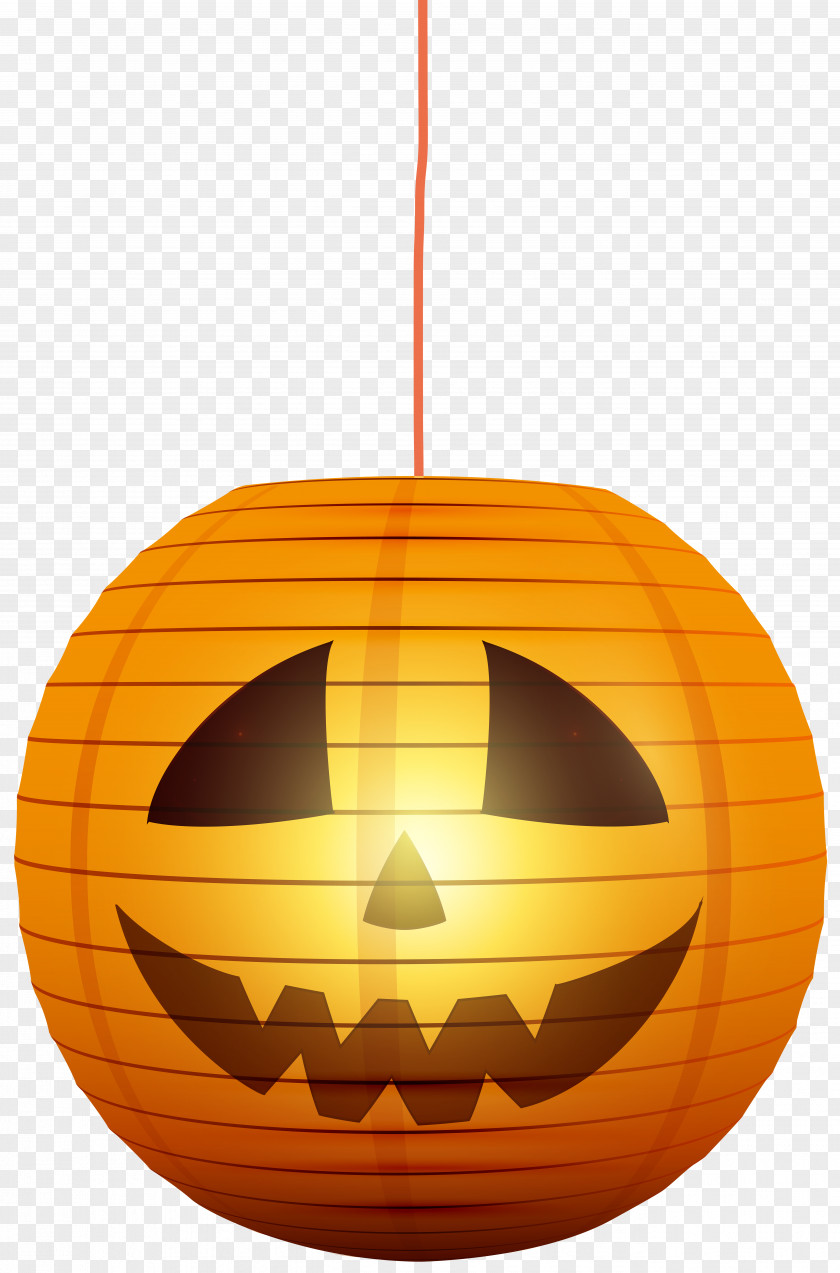 Halloween Pumpkin Lantern PNG Transparent Clip Art Image Jack-o'-lantern PNG