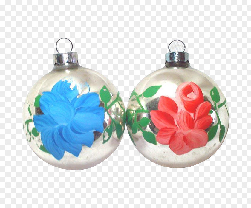 Hand Painted Ornaments Earring Christmas Ornament Day PNG