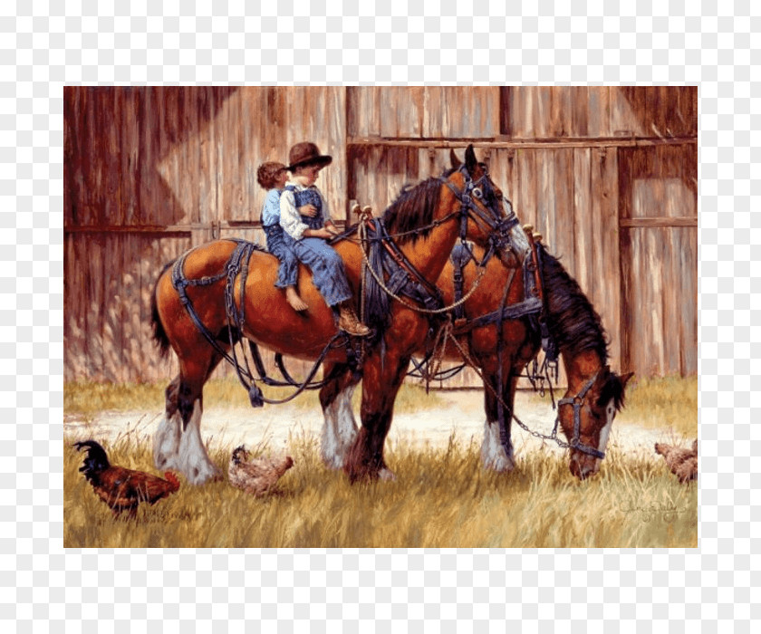 Horse Jigsaw Puzzles Painting PNG