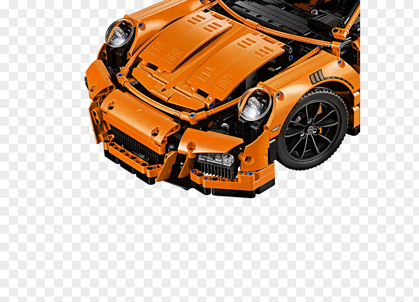 Porsche 911 GT3 RS (996) Lego Technic Gt 3 PNG