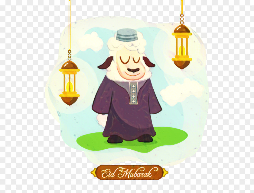 Sheep Eid Al-Adha Mubarak Al-Fitr Festival PNG