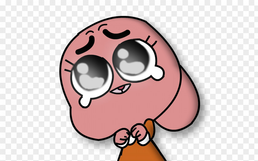 Anais Watterson Gumball Telegram Snout Sticker PNG