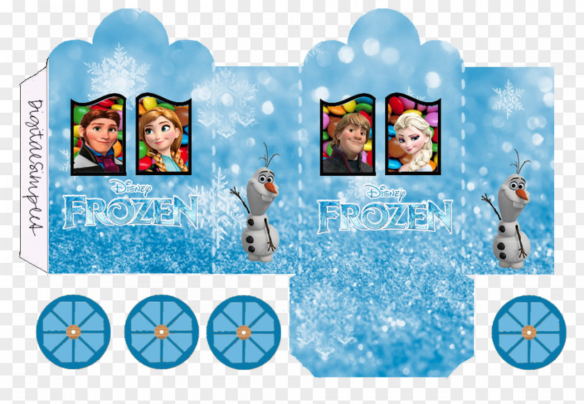 Carriage Popcorn Anna Elsa Frozen Film Series Party PNG