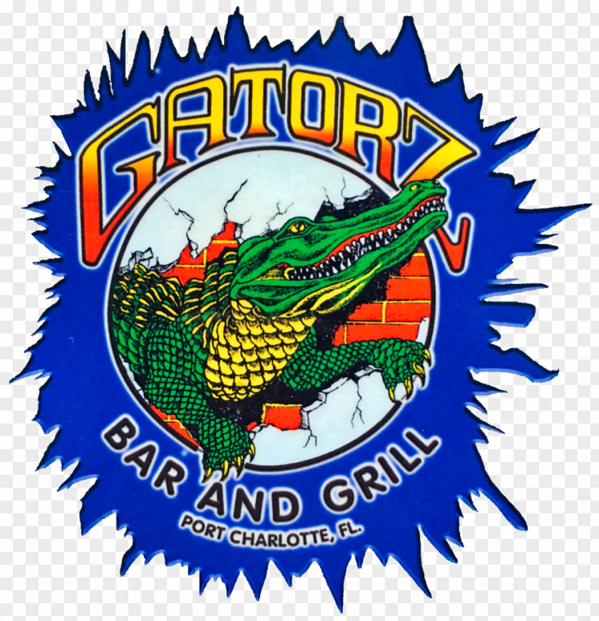 Gatorz Bar And Grill Logo Restaurant PNG
