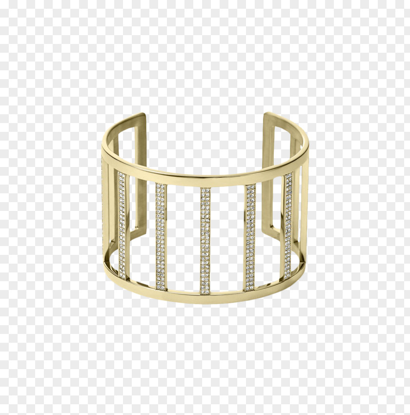 Michael Kors Bracelets MKJ3761 Gold Tone Crystal Pave Open Cuff Bracelet Adult Jewellery PNG