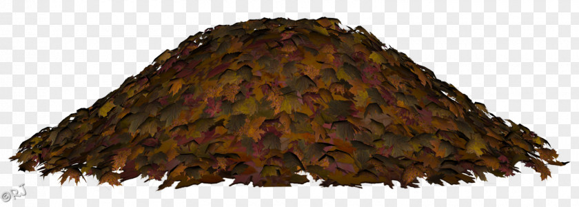 Pile Of Leaves Tree Layering Email Watercolor Painting PNG