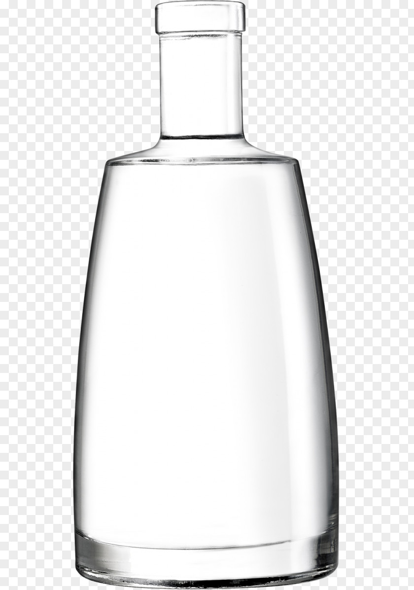 Small White Plate Glass Bottle Distillation Liquor PNG