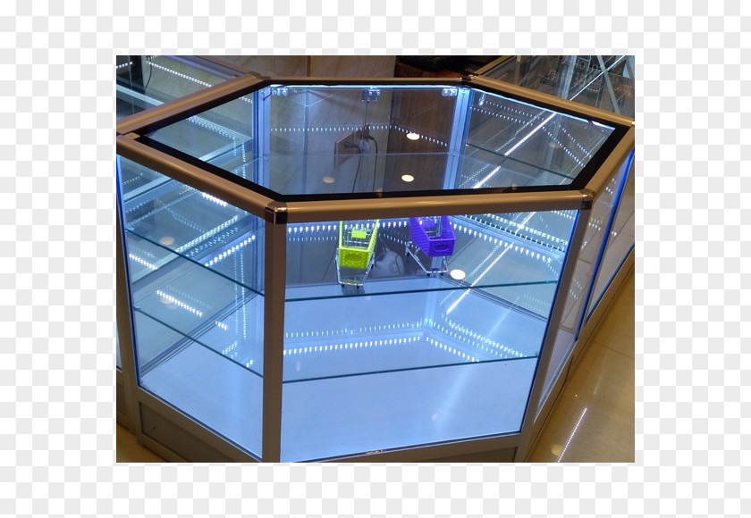 Table Glass Display Case Countertop Cabinetry PNG