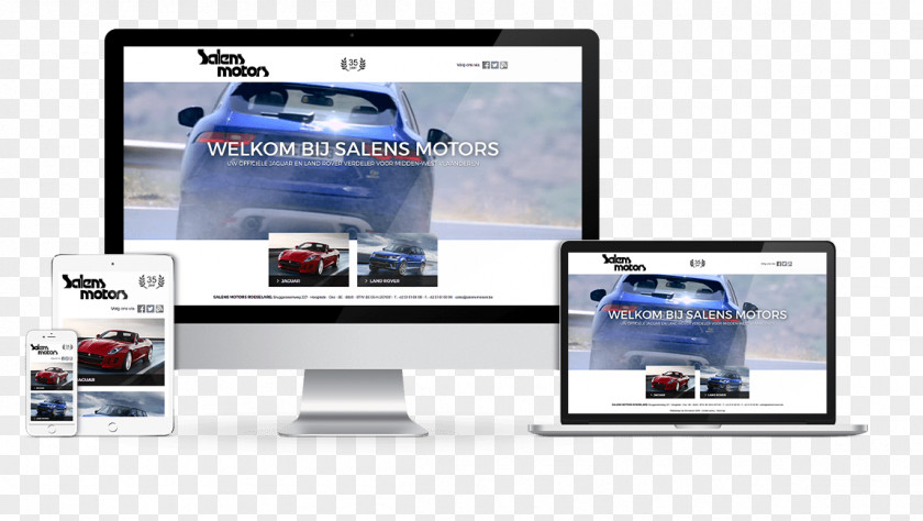 Web Design Responsive Landing Page PNG