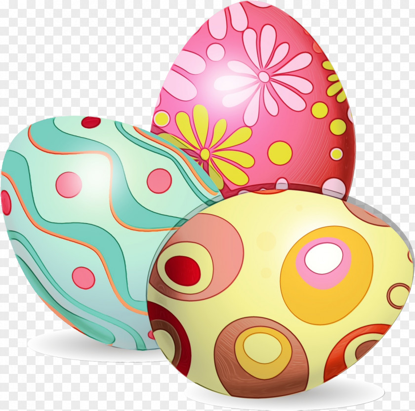 Baking Cup Pink Easter Egg Background PNG