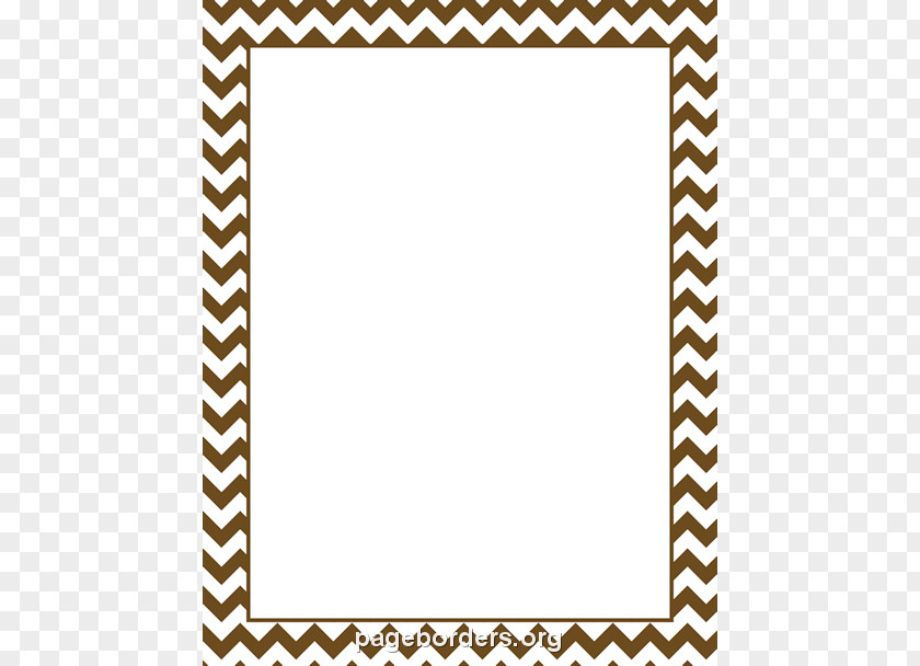 Brown Border Cliparts Paper Chevron Clip Art PNG