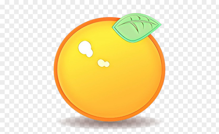 Emoticon Orange Smile PNG
