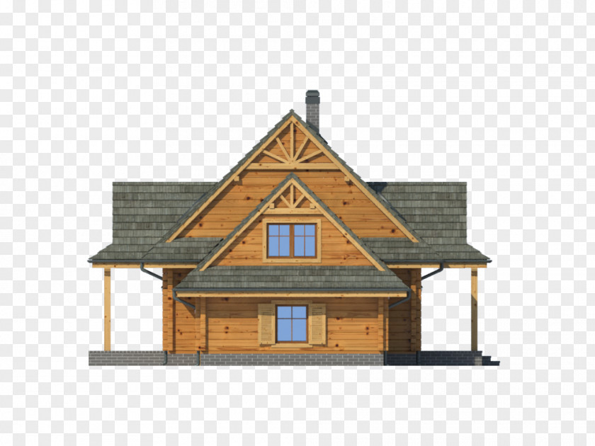 House Gun Carriage Log Cabin Shed Roof PNG