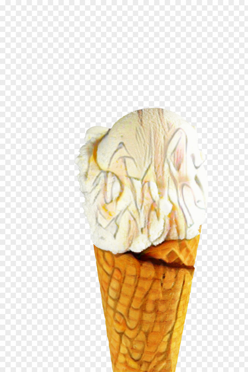 Ingredient Dish Ice Cream Cone Background PNG