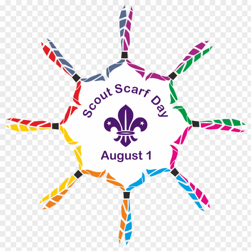 Scout Brownsea Island Camp Braunston Scouting Scarf Cub PNG