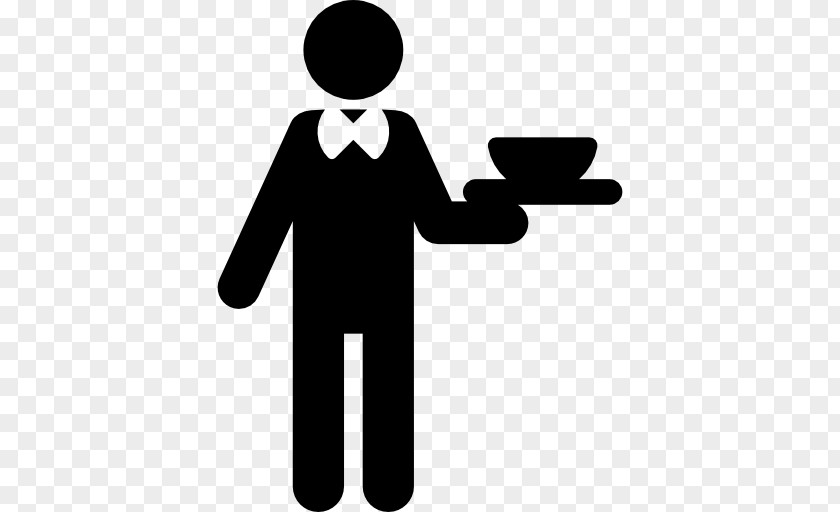Worked As A Waiter Icon Design Clip Art PNG