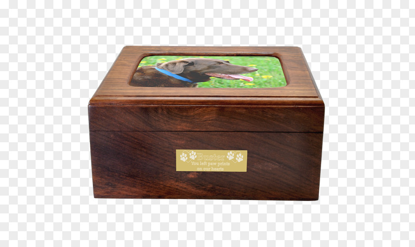 Box Wooden Urn Dog PNG