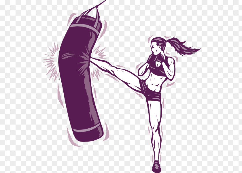 Boxing Kickboxing Wall Decal Combat PNG