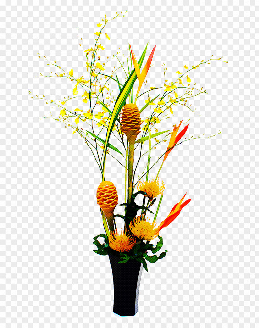 Branch Flower Arranging Floral Design PNG