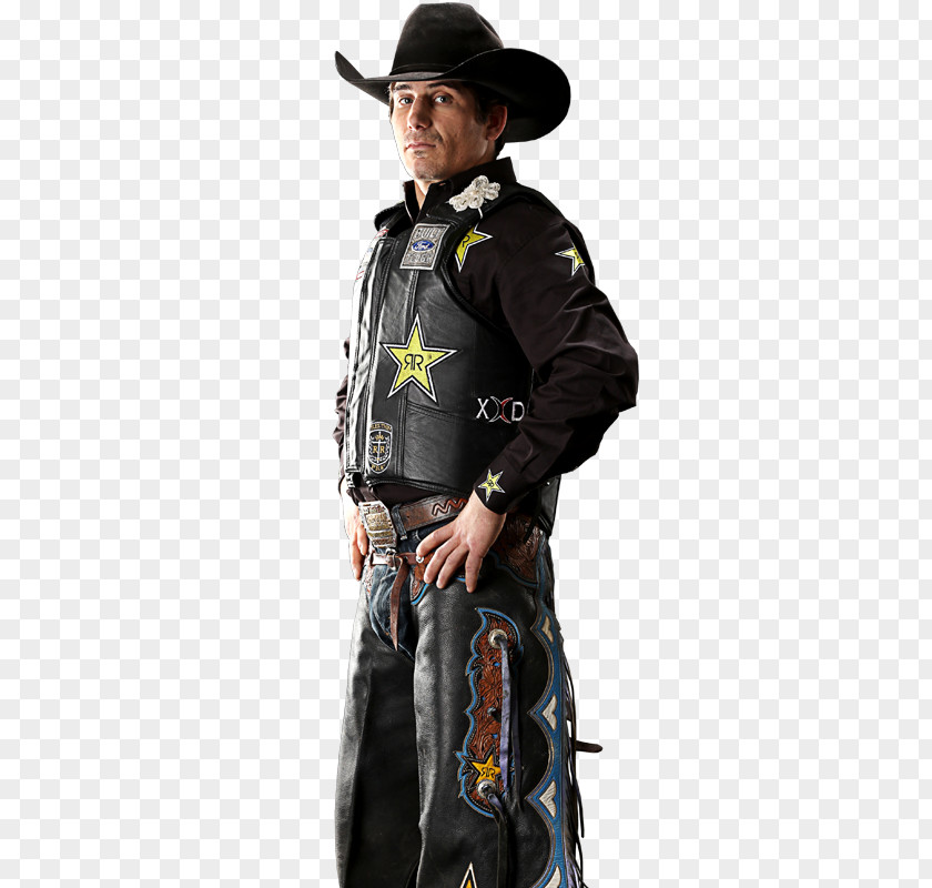 Bull Riding Cowboy Outerwear PNG