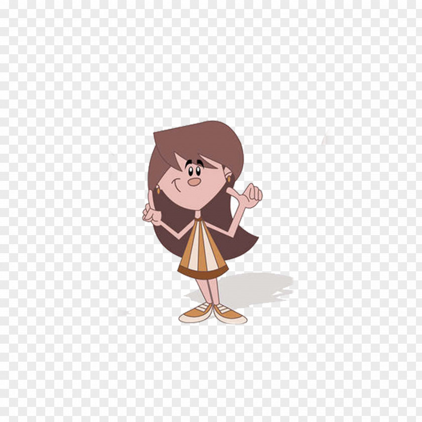 Cartoon Children's Illustrations Welcome Gestures Gesture Illustration PNG