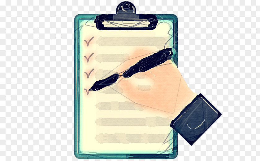 Clipboard Electronic Device Hand Technology PNG