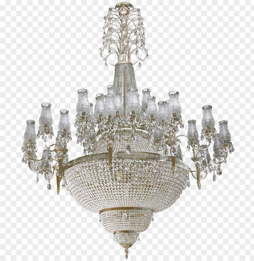Flattened The Imperial Palace Chandelier Light Fixture Lighting Lamp PNG