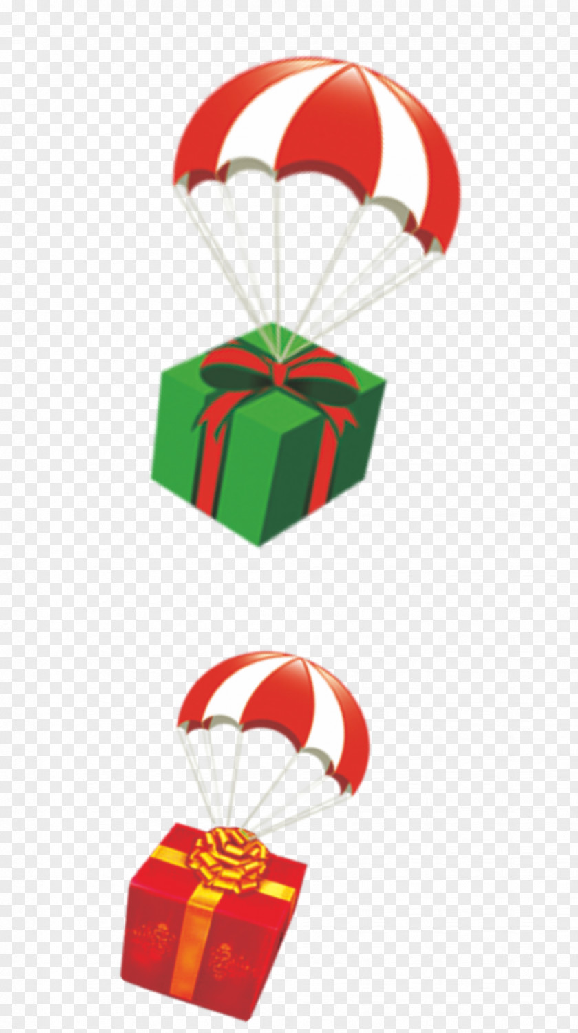 Gift Parachute Clip Art PNG