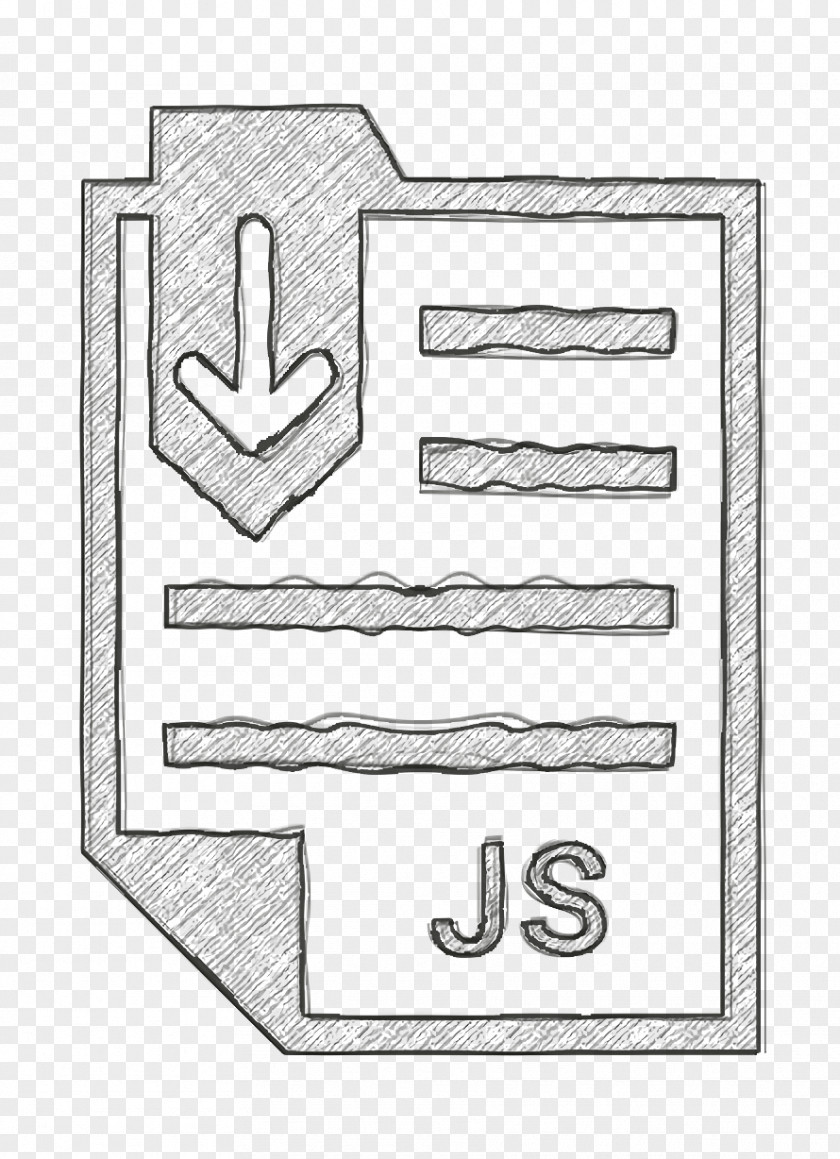 Line Art Rectangle Document Icon File Filetype PNG