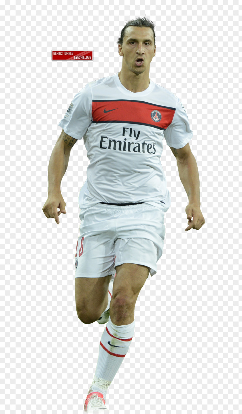 Paris Saintgermain Esports Zlatan Ibrahimović Saint-Germain F.C. T-shirt Football Player Uniform PNG
