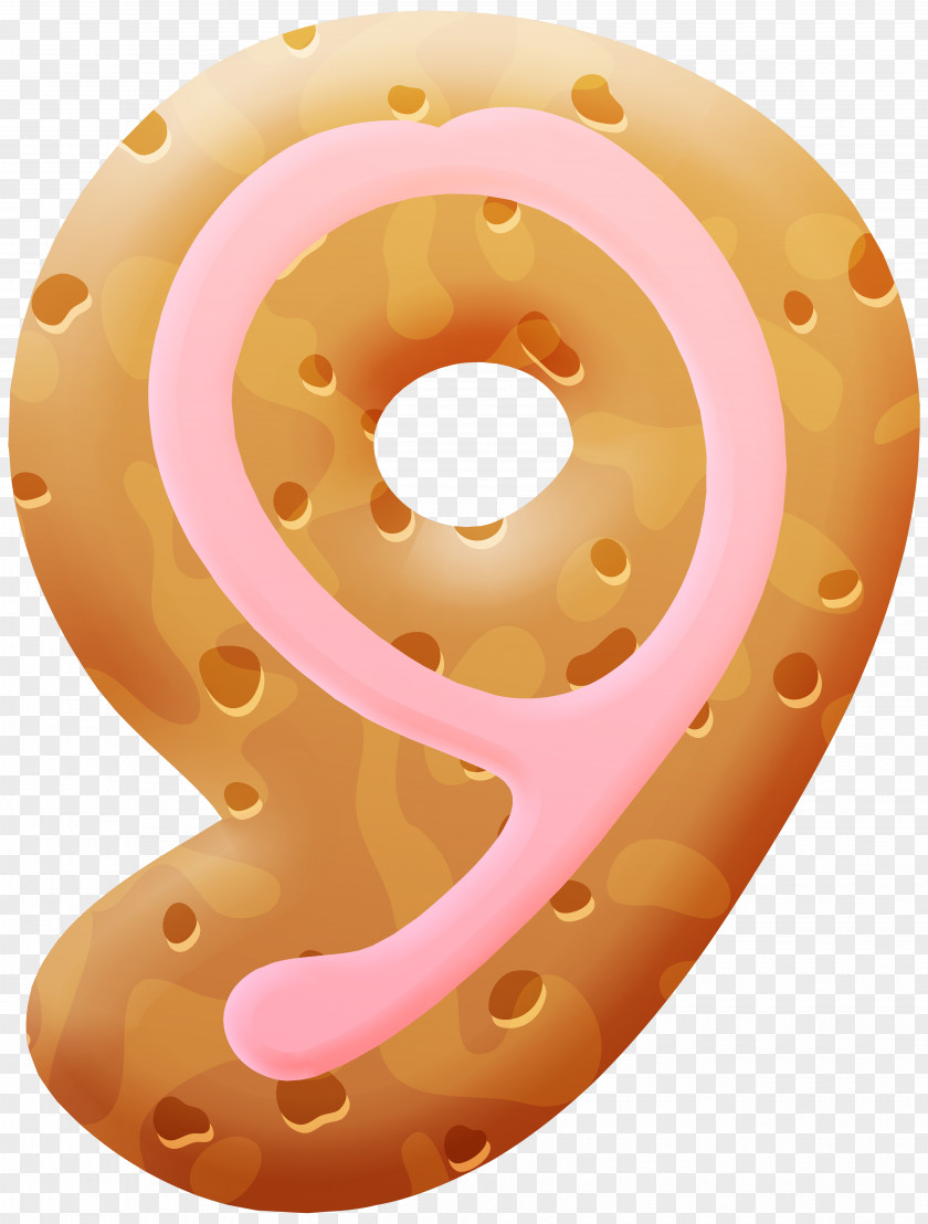 Biscuit Number Nine Clipart Image Sponge Cake Biscotti Clip Art PNG