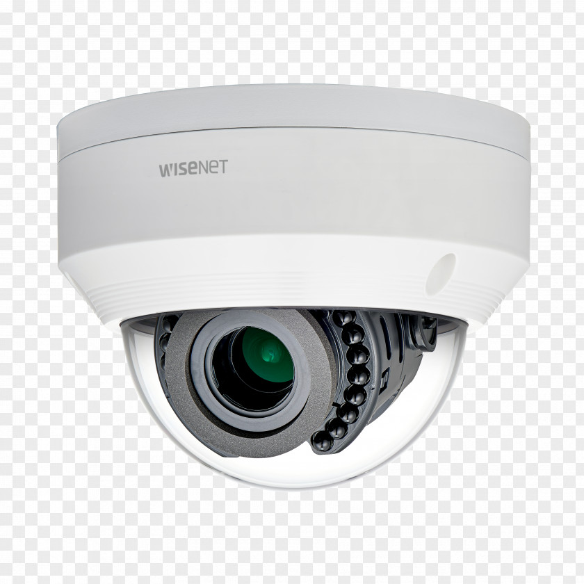 Camera Closed-circuit Television Samsung Techwin IPOLIS SNV-6084RP Hanwha IP Surveillance PNG