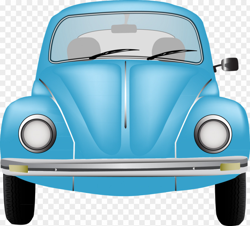 Car Volkswagen Beetle Classic Automotive Design PNG