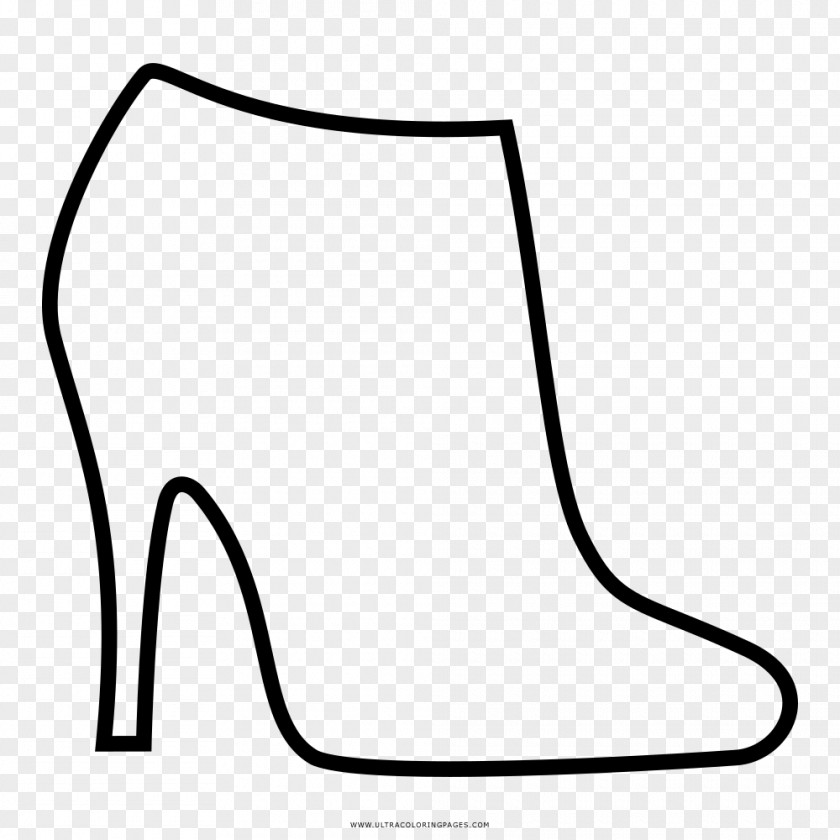 Design White High-heeled Shoe Clip Art PNG