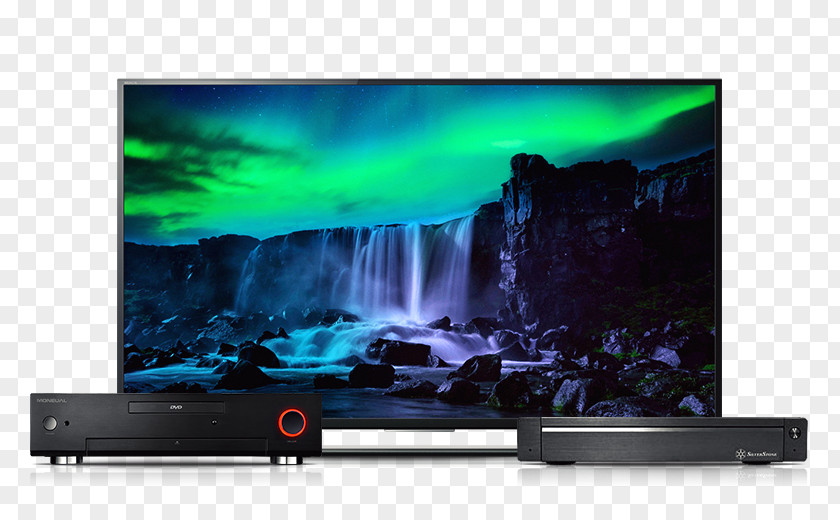 LED-backlit LCD 4K Resolution Smart TV Television Sony Corporation PNG