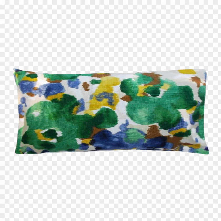 Pillow Throw Pillows Cushion Textile Turquoise PNG