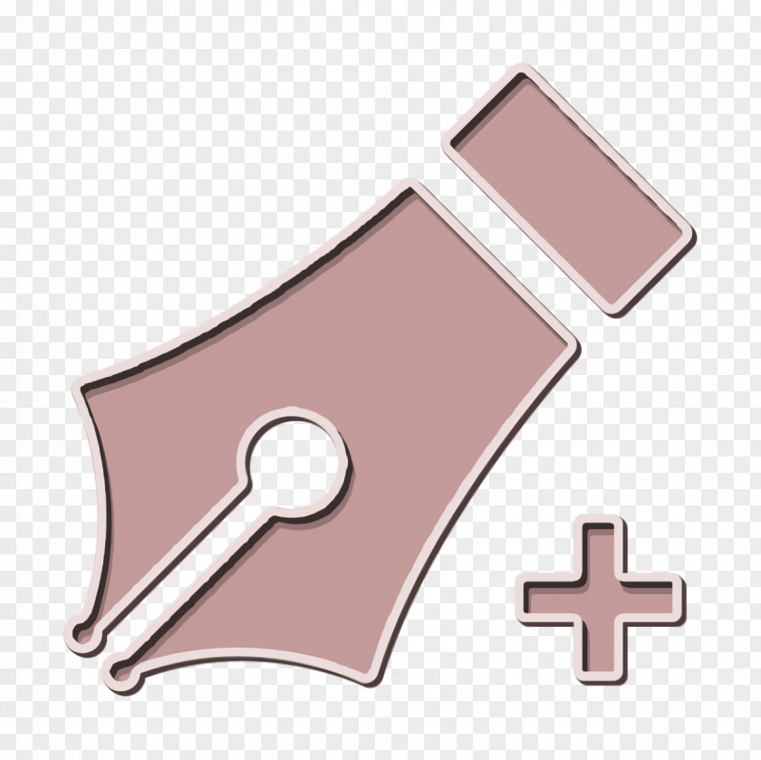 Add With Pen Tool Icon Interface Photoshop PNG