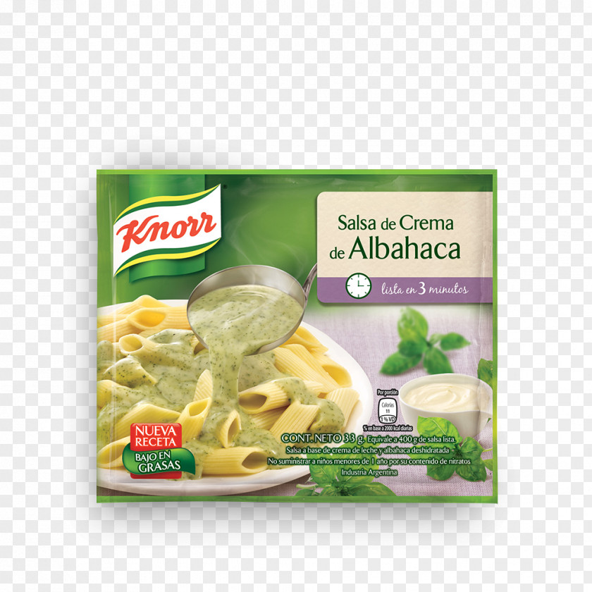 ALBAHACA Custard Flavor Cream Knorr Sauce PNG