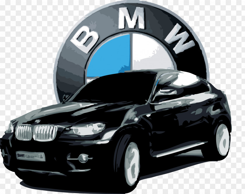 Black BMW Luxury SUV X6 Car 3 Series Sport Utility Vehicle PNG