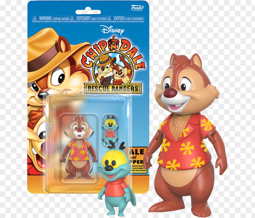 Chip Dale The Disney Afternoon Collection 'n' Action & Toy Figures Funko PNG
