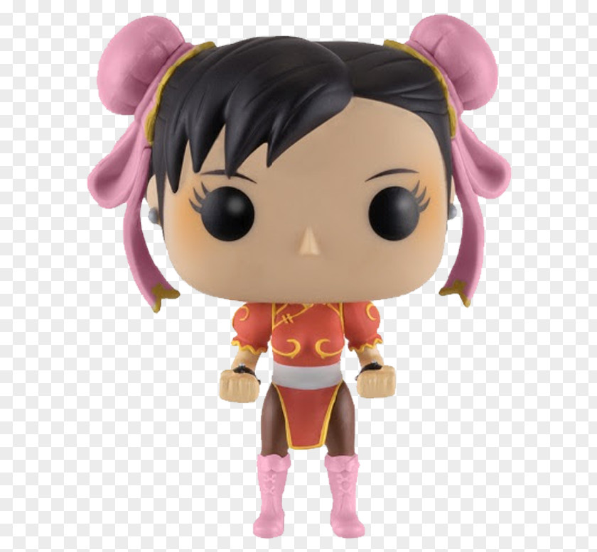 Chun-Li Street Fighter Action & Toy Figures Funko Video Games PNG