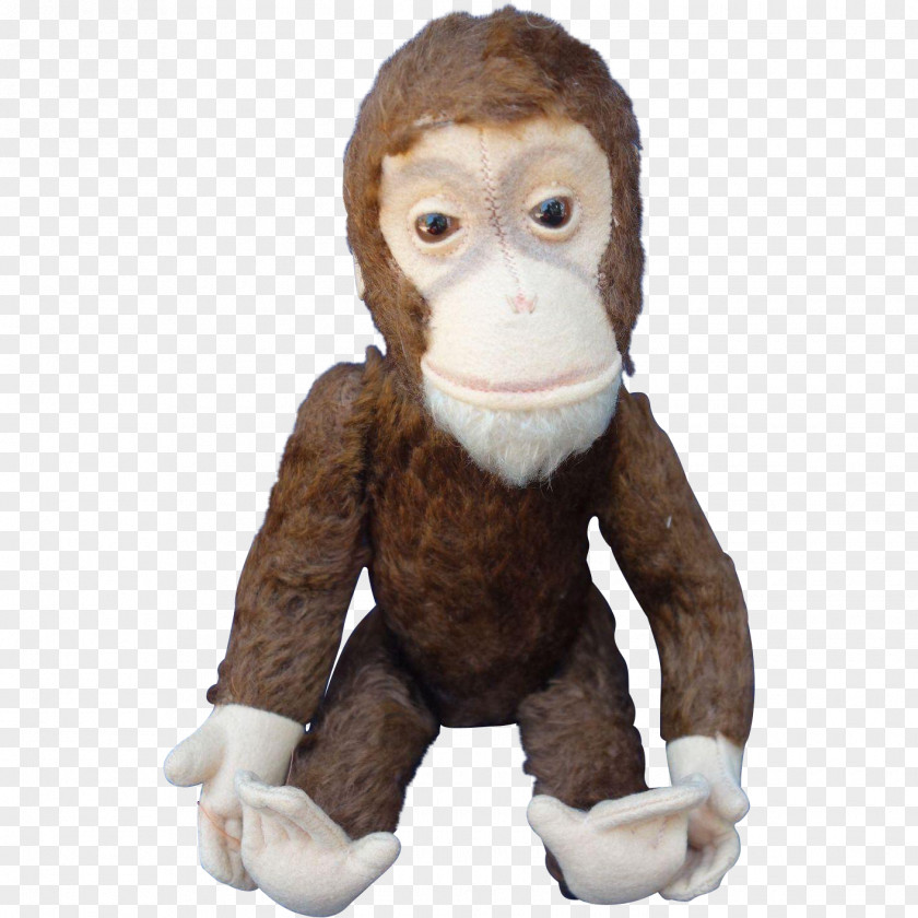Monkey Primate Stuffed Animals & Cuddly Toys Fur PNG