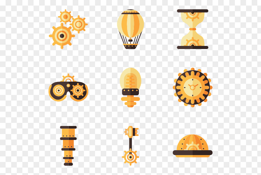 Science Fiction Steampunk Gear PNG