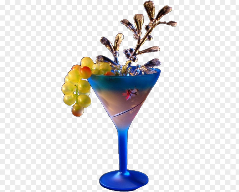 Special Cartoon Toy Cup Material Free To Pull Cocktail Garnish Martini Blue Hawaii PNG