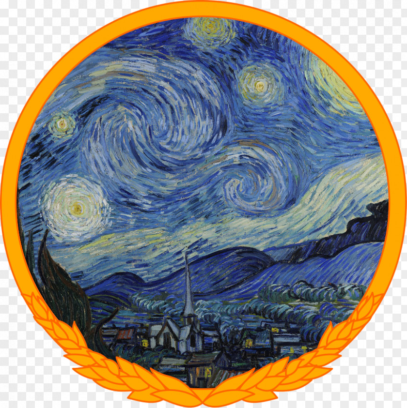 Painting Van Gogh, The Starry Night Museum Of Modern Art Gogh PNG