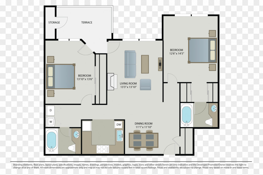 Posters Copywriter Floor Mission Santa Barbara Peaks Apartments Plan House PNG