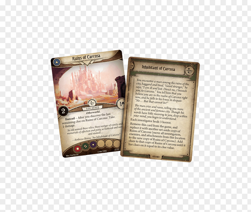 Arkham Horror The Card Game Horror: Carcosa Fiction PNG